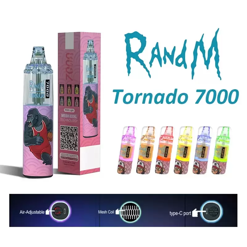 Одноразовая электронная сигарета RandM Tornado 7000 затяжек(14мл) — изображение 20