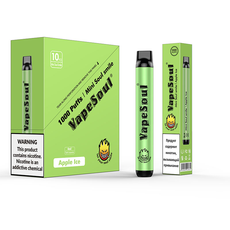 Одноразовая электронная сигарета Vapesoul Soul Smile 1000 затяжек