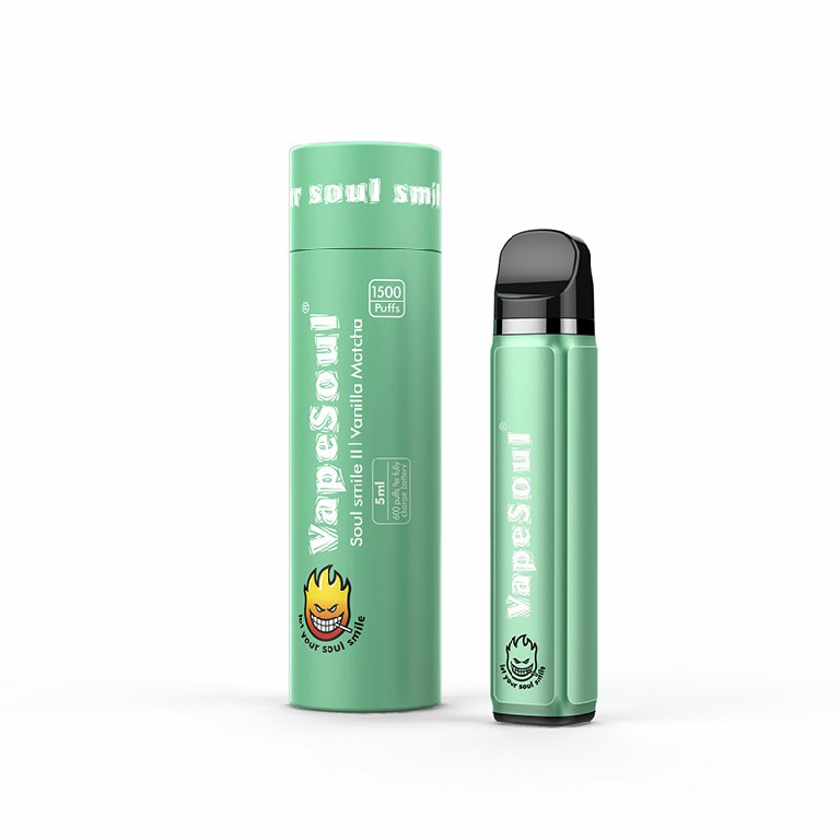Одноразовая электронная сигарета Vapesoul Soul Smile II 1500 затяжек