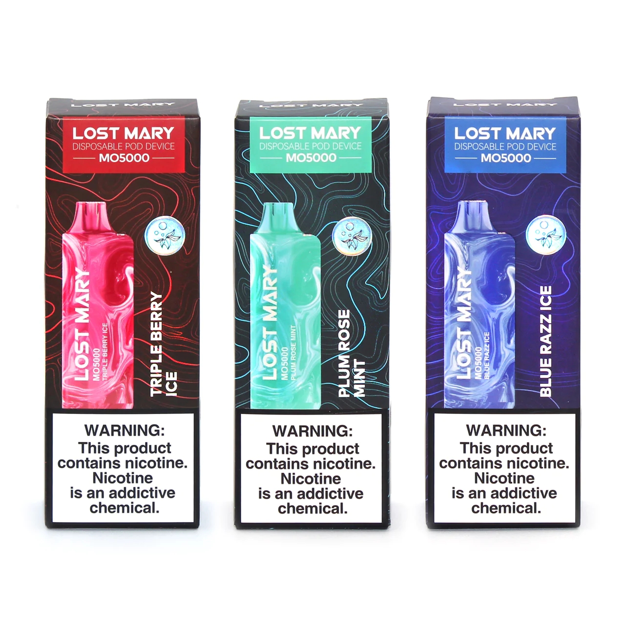 Одноразовая электронная сигарета Lost Mary MO5000 5000 затяжек