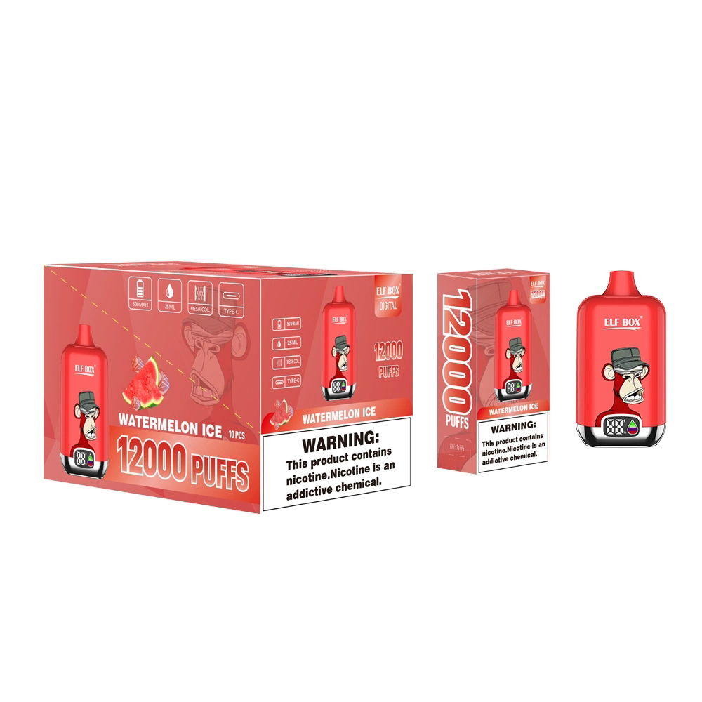 Одноразовая электронная сигарета ELF BOX 12000 затяжек