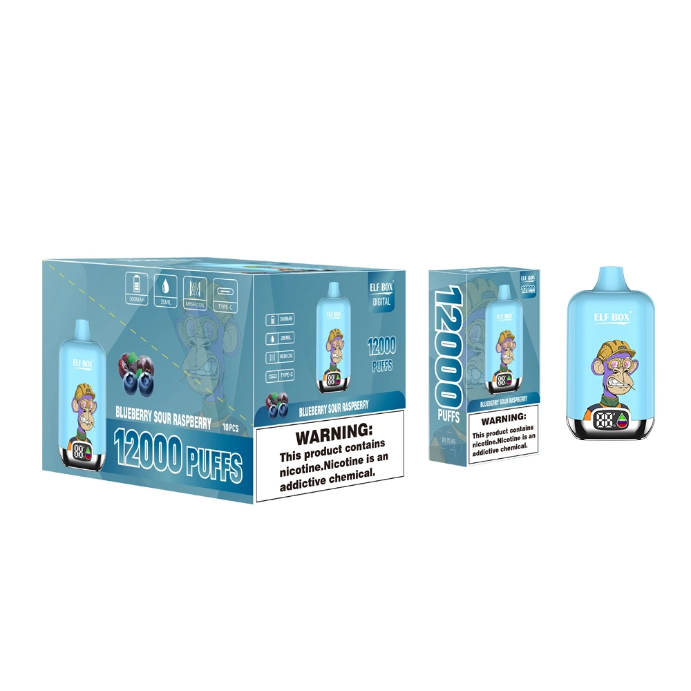 Одноразовая электронная сигарета ELF BOX 12000 затяжек