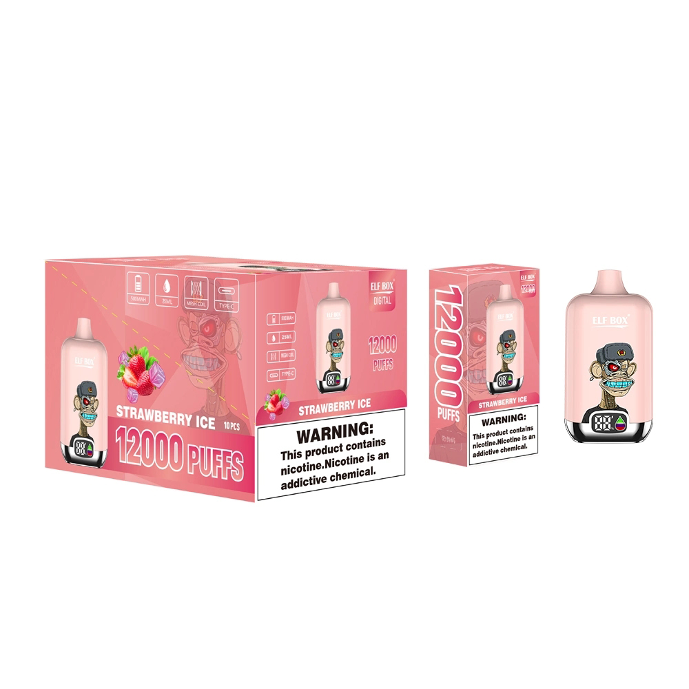Одноразовая электронная сигарета ELF BOX 12000 затяжек