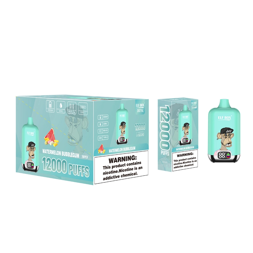 Одноразовая электронная сигарета ELF BOX 12000 затяжек