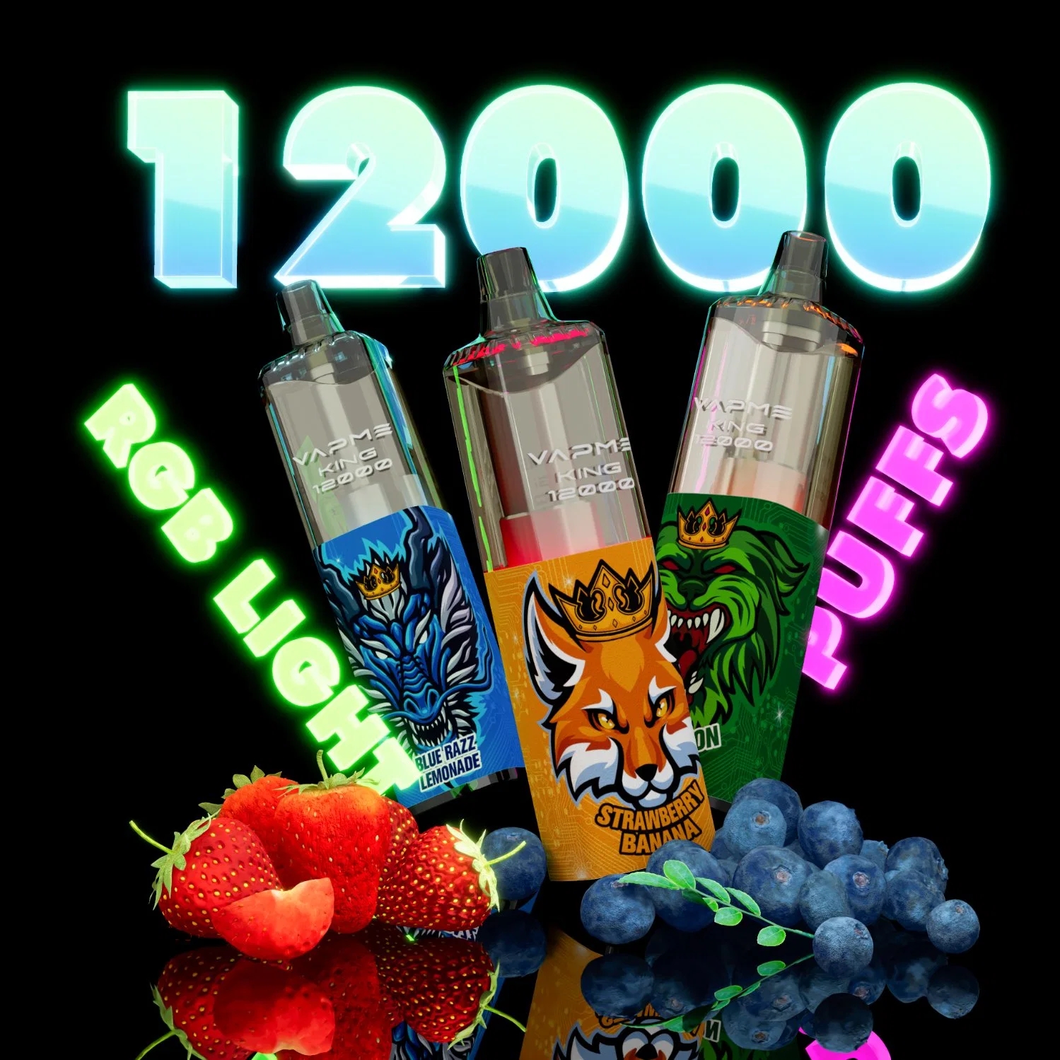 Одноразовая электронная сигарета Vapme King 12000 затяжек